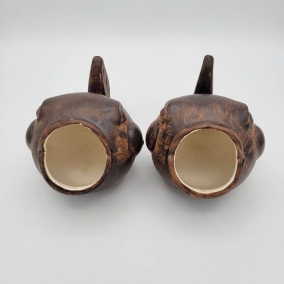 Vintage Pair of World Gift Wide Mouth Fish Trinket Dishes - Picture 3 of 12